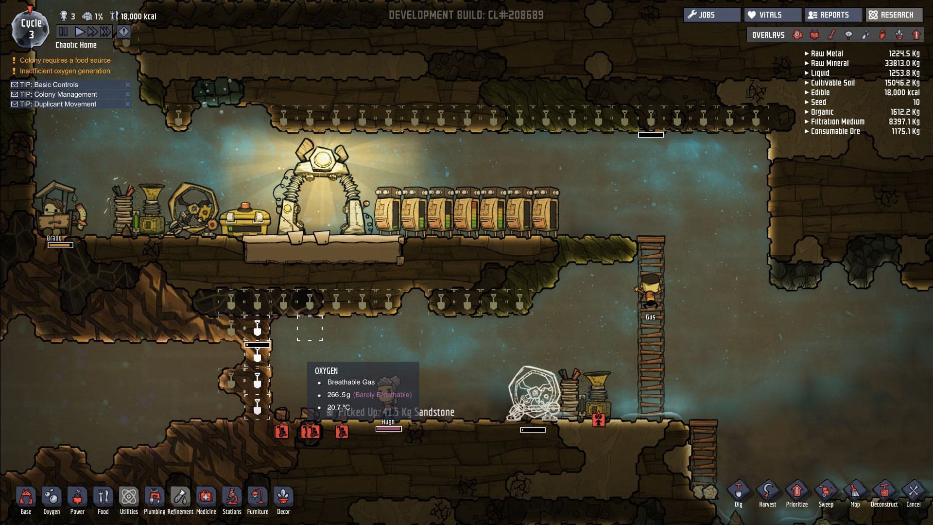 Oxygen not included пуф